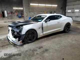 2021 Chevrolet Camaro 2SS z VIN 1G1FG1R72M0116584, wystawiony jako Copart lot #58337025 z przebiegiem 92 806 mil mil oraz Szkoda całkowita • Salvage title. Historia ofert i sprzedaży dostępna na DreamBid. Obrazek 1.
