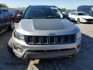 2020 Jeep Compass Trailhawk with VIN 3C4NJDDB6LT195910, listed as a Copart auction lot 55456015 with 122,138 mi miles and Salvage title. Bid and sale history available at DreamBid. Image 5.