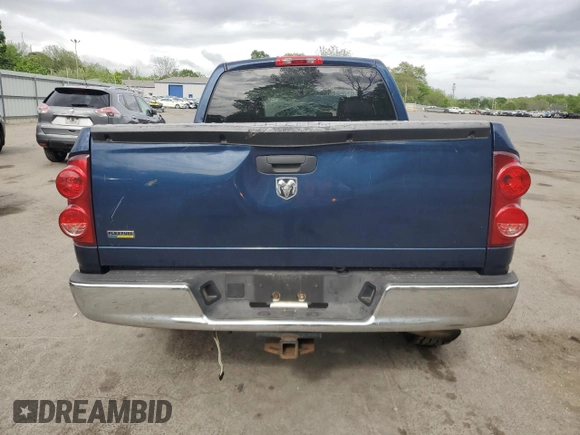 2008 Dodge 1500 SLT z VIN 1D7HA18NX8J132670, wystawiony jako Copart lot #55802445 z przebiegiem Nie podano mil oraz Szkoda całkowita • Salvage title. Historia ofert i sprzedaży dostępna na DreamBid. Obrazek 6.