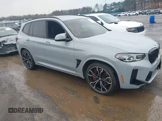 2024 BMW X3 M with VIN 5YM13EC05R9U21409, listed as a IAAI auction lot 41573382 with 11,932 mi miles. Bid and sale history available at carsss.com. Image 1.