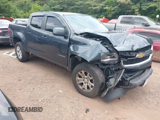 2019 Chevrolet Colorado 4WD LT with VIN 1GCGTCEN3K1278240, listed as a IAAI auction lot 42488788 with 80,644 mi miles and . Bid and sale history available at DreamBid. Image 1.