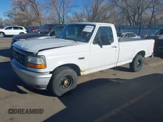 1995 Ford F-150 with VIN 1FTDF15Y4SLC02751, listed as a IAAI auction lot 41689464 with 366,344 mi miles. Bid and sale history available at carsss.com. Image 2.