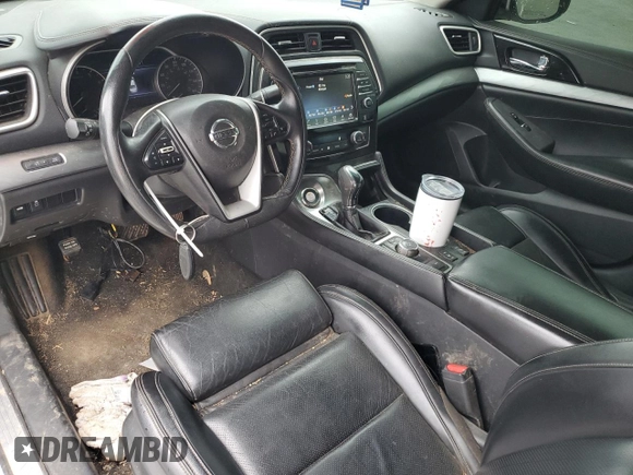 2016 Nissan Maxima SL with VIN 1N4AA6AP4GC403672, listed as a Copart auction lot 58226895 with 153,679 mi miles and Salvage title. Bid and sale history available at DreamBid. Image 8.