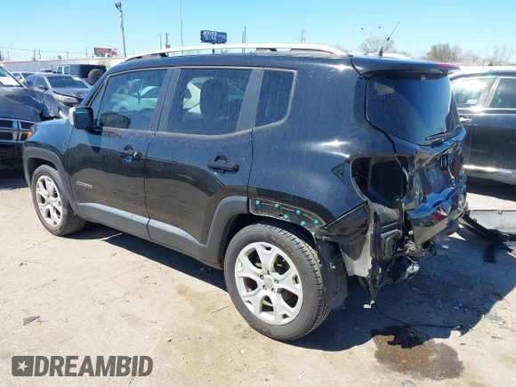 2017 Jeep Renegade Limited с VIN ZACCJADB1HPE51374, выставлен на аукционе IAAI как лот 41758004 с пробегом 134 274 миль миль и . История ставок и продаж доступна на DreamBid. Изображение 3.