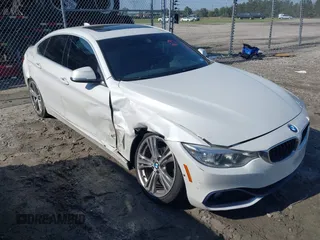 2017 BMW 4 Series 430i z VIN WBA4F7C30HG789541, wystawiony jako IAAI lot #41991831 z przebiegiem 93 361 mil mil oraz . Historia ofert i sprzedaży dostępna na DreamBid. Obrazek 1.