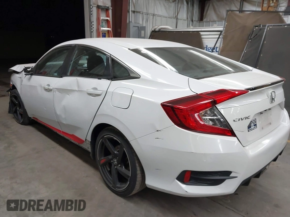 2019 Honda Civic Sport with VIN 2HGFC2F89KH533782, listed as a IAAI auction lot 41761079 with 78,878 mi miles and . Bid and sale history available at DreamBid. Image 3.