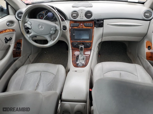 2004 Mercedes-Benz CLK-Class Cabriolet 3.2L with VIN WDBTK65G44T033117, listed as a Copart auction lot 84077464 with 92,488 mi miles and Clean Title. Bid and sale history available at carsss.com. Image 8.