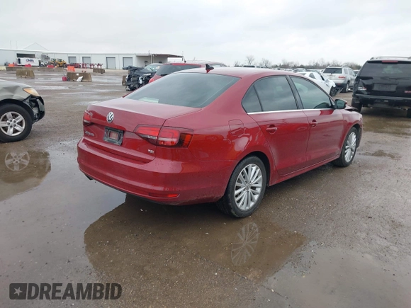 2016 Volkswagen Jetta Sedan 1.8T SEL with VIN 3VWL07AJ7GM392816, listed as a IAAI auction lot 41288306 with 55,915 mi miles. Bid and sale history available at carsss.com. Image 4.