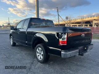 2018 Ford F-150 XL with VIN 1FTEX1CB0JKF17440, listed as a IAAI auction lot 42019621 with 168,007 mi miles. Bid and sale history available at carsss.com. Image 3.