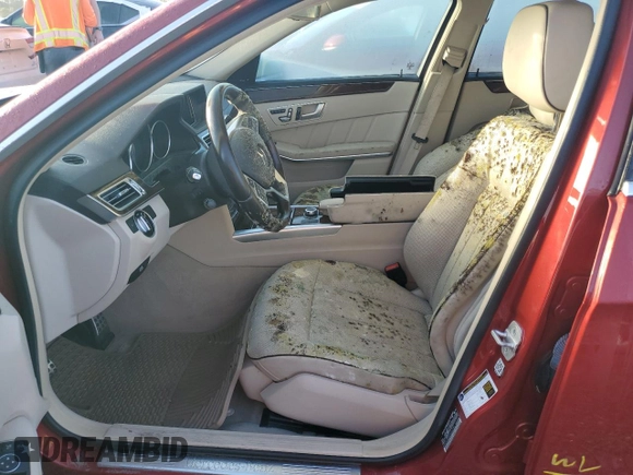 2016 Mercedes-Benz E-Class E 350 Luxury with VIN WDDHH8JB4GB262182, listed as a Copart auction lot 73880034 with 0 mi miles and Salvage Title. Bid and sale history available at carsss.com. Image 7.