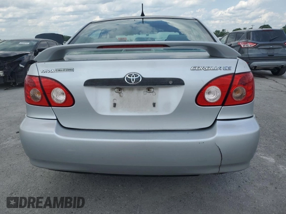 2007 Toyota Corolla CE with VIN JTDBR32E770101863, listed as a Copart auction lot 56990185 with 258,559 mi miles and Clean title. Bid and sale history available at DreamBid. Image 6.