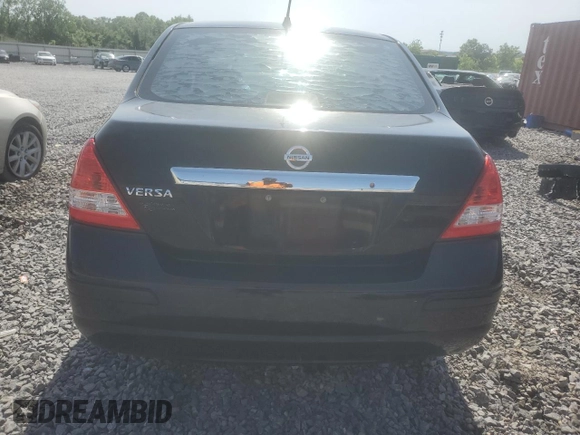 2011 Nissan Versa S with VIN 3N1BC1APXBL413134, listed as a Copart auction lot 57322405 with 161,808 mi miles and Salvage title. Bid and sale history available at DreamBid. Image 6.