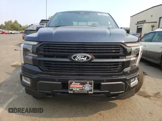 2024 Ford F-150 with VIN 1FTFW7LDXRFA74262, listed as a Copart auction lot 69665714 with 4,714 mi miles and Salvage title. Bid and sale history available at DreamBid. Image 5.