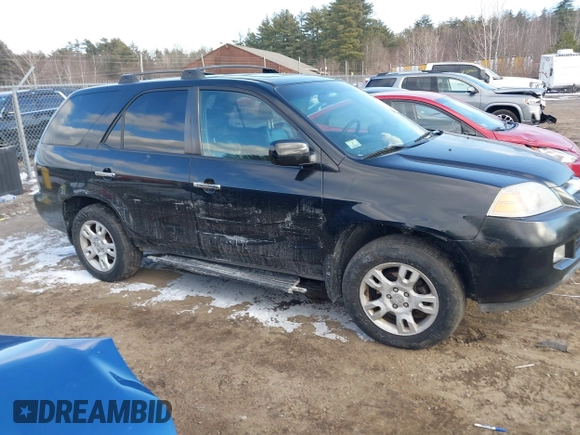 2005 Acura MDX Touring with VIN 2HNYD18925H526627, listed as a IAAI auction lot 41342488 with 237,769 mi miles. Bid and sale history available at carsss.com. Image 13.