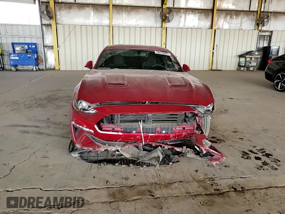 2020 Ford Mustang EcoBoost with VIN 1FA6P8TH1L5130730, listed as a Copart auction lot 58416485 with 16,457 mi miles and Salvage title. Bid and sale history available at DreamBid. Image 13.