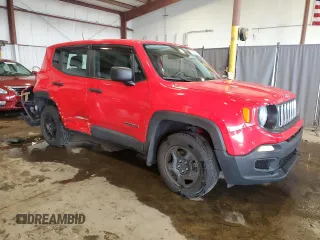 2018 Jeep Renegade Upland с VIN ZACCJBAB2JPJ50593, выставлен на аукционе Copart как лот 60989745 с пробегом 55 054 миль миль и Списание • Salvage title. История ставок и продаж доступна на DreamBid. Изображение 4.
