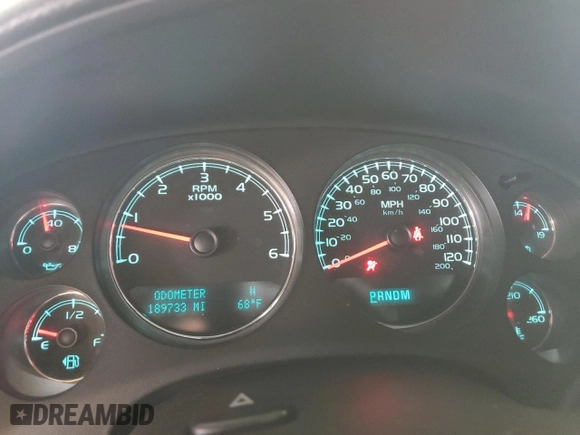 2009 Chevrolet Tahoe Special Service Vehicle with VIN 1GNFK03019R264165, listed as a Copart auction lot 89174065 with 189,733 mi miles and Salvage Title. Bid and sale history available at carsss.com. Image 9.