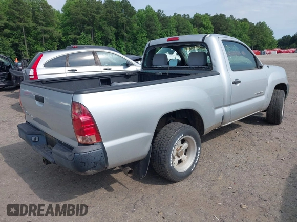 2007 Toyota Tacoma with VIN 5TENX22N87Z435297, listed as a IAAI auction lot 42312336 with 100,665 mi miles and . Bid and sale history available at DreamBid. Image 4.