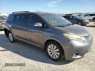 2016 Toyota Sienna Ltd with VIN 5TDDK3DC9GS139990, listed as a Copart auction lot 49507805 with 171,047 mi miles and Salvage Title. Bid and sale history available at carsss.com. Image 4.