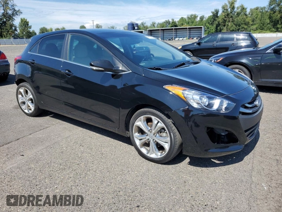 2013 Hyundai Elantra GT with VIN KMHD35LE4DU113960, listed as a Copart auction lot 68135294 with 60,065 mi miles and Salvage Title. Bid and sale history available at carsss.com. Image 4.