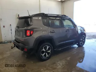 2019 Jeep Renegade Trailhawk z VIN ZACNJBC15KPJ98541, wystawiony jako Copart lot #46885945 z przebiegiem 78 416 mil mil oraz Szkoda całkowita • Salvage title. Historia ofert i sprzedaży dostępna na DreamBid. Obrazek 3.
