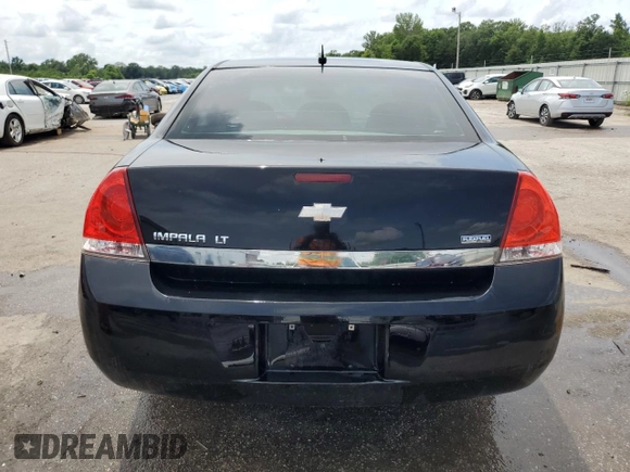 2011 Chevrolet Impala LT Fleet with VIN 2G1WG5EK6B1125372, listed as a Copart auction lot 59696015 with 160,257 mi miles and Salvage title. Bid and sale history available at DreamBid. Image 6.