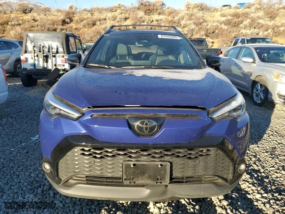 2024 Toyota Corolla Cross Hybrid S with VIN 7MUFBABG4RV041686, listed as a Copart auction lot 87945685 with NaN miles and Salvage Title. Bid and sale history available at carsss.com. Image 5.