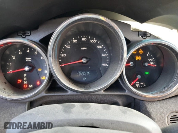 2011 Cadillac CTS Premium with VIN 1G6DS1ED6B0104222, listed as a Copart auction lot 54588145 with 129,566 mi miles and Salvage Title. Bid and sale history available at DreamBid. Image 9.