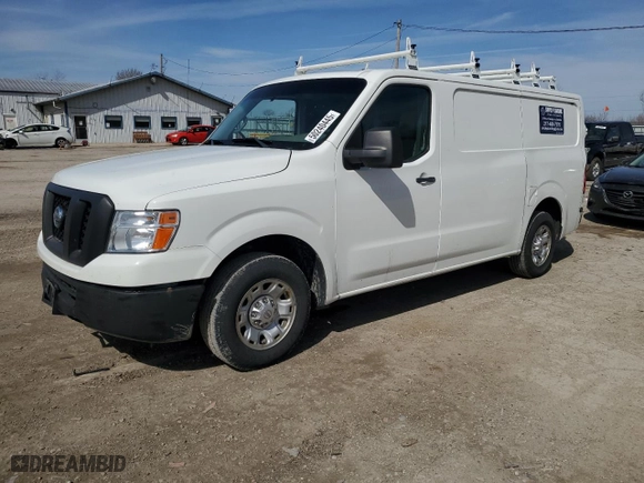2014 Nissan NV SV with VIN 1N6BF0KY7EN106463, listed as a Copart auction lot 50240445 with 148,395 mi miles and Salvage Title. Bid and sale history available at carsss.com. Image 1.