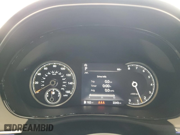 2025 Genesis GV70 2.5T with VIN 5NMMADTB5SH028026, listed as a Copart auction lot 45193745 with 2,243 mi miles and Salvage title. Bid and sale history available at DreamBid. Image 9.