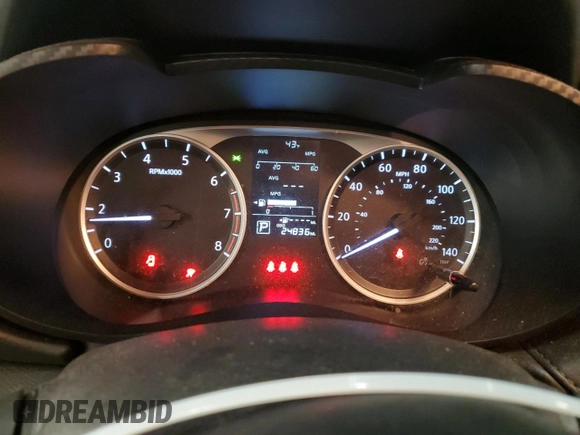 2023 Nissan Versa S z VIN 3N1CN8DV5PL832890, wystawiony jako Copart lot #43511595 z przebiegiem 24 836 mil mil oraz Szkoda całkowita • Salvage title. Historia ofert i sprzedaży dostępna na DreamBid. Obrazek 9.
