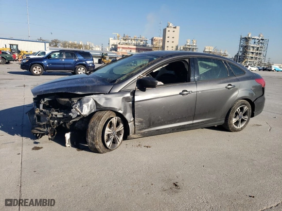 2018 Ford Focus SE with VIN 1FADP3F26JL201530, listed as a Copart auction lot 48395265 with 66,983 mi miles and Salvage Title. Bid and sale history available at carsss.com. Image 1.