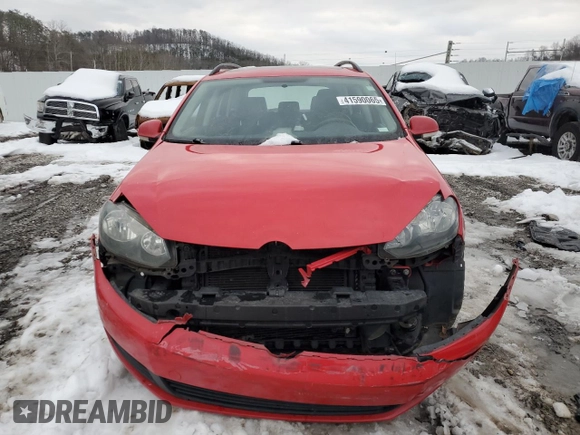 2014 Volkswagen Jetta SportWagen TDI w/Sunroof with VIN 3VWPL7AJ1EM618046, listed as a Copart auction lot 41590065 with 203,478 mi miles and Salvage Title. Bid and sale history available at carsss.com. Image 5.