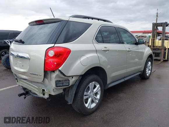 2015 Chevrolet Equinox LT with VIN 2GNFLBE34F6129429, listed as a IAAI auction lot 41732936 with 95,198 mi miles and . Bid and sale history available at carsss.com. Image 4.