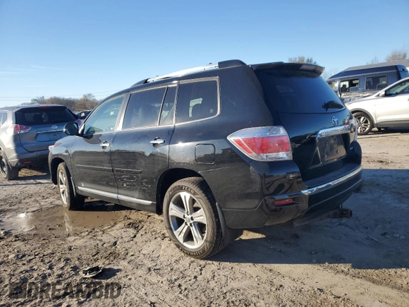 2011 Toyota Highlander Hybrid Limited with VIN JTEDC3EH0B2001564, listed as a Copart auction lot 82548214 with 0 mi miles and Salvage Title. Bid and sale history available at carsss.com. Image 2.