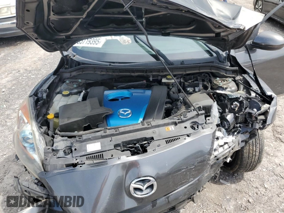 2012 Mazda 3 i Touring with VIN JM1BL1L89C1630394, listed as a Copart auction lot 55719395 with 154,706 mi miles and Clean title. Bid and sale history available at DreamBid. Image 12.