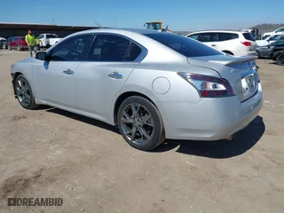 2014 Nissan Maxima 3.5 SV w/Sport Pkg with VIN 1N4AA5AP9EC474275, listed as a IAAI auction lot 41741681 with 128,480 mi miles. Bid and sale history available at carsss.com. Image 3.