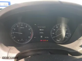 2015 Hyundai Genesis 5.0L with VIN KMHGN4JF7FU041748, listed as a Copart auction lot 45913585 with 132,109 mi miles and Salvage Title. Bid and sale history available at carsss.com. Image 9.