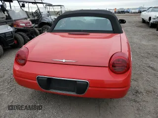 2003 Ford Thunderbird Deluxe z VIN 1FAHP60A43Y111849, wystawiony jako Copart lot #76742564 z przebiegiem Nie podano mil oraz Szkoda całkowita • Salvage title. Historia ofert i sprzedaży dostępna na DreamBid. Obrazek 10.