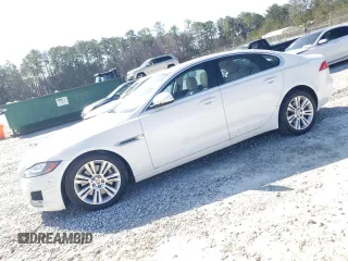 2016 Jaguar XF 35t Premium with VIN SAJBD4BV5GCY19710, listed as a Copart auction lot 46468665 with 96,207 mi miles and Salvage Title. Bid and sale history available at carsss.com. Image 1.
