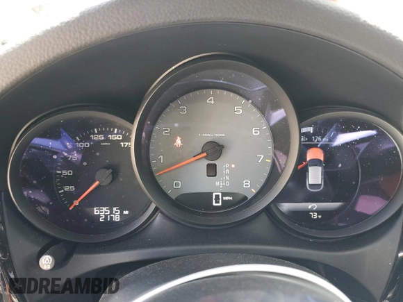 2016 Porsche Macan S with VIN WP1AB2A54GLB57333, listed as a Copart auction lot 57651715 with 63,515 mi miles and Salvage title. Bid and sale history available at DreamBid. Image 9.