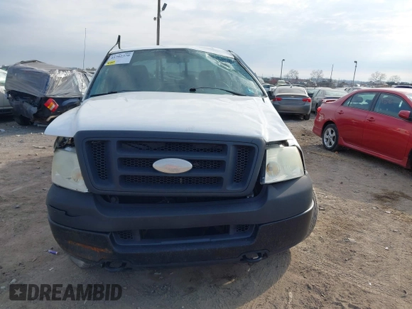 2005 Ford F-150 STX with VIN 1FTRX14W85FB72787, listed as a IAAI auction lot 41702370 with 210,544 mi miles. Bid and sale history available at carsss.com. Image 12.