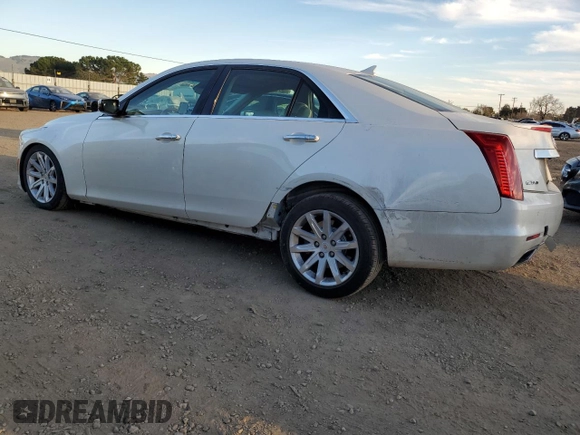 2014 Cadillac CTS Luxury RWD with VIN 1G6AR5S39E0173752, listed as a Copart auction lot 42184495 with 81,735 mi miles and Salvage Title. Bid and sale history available at carsss.com. Image 2.