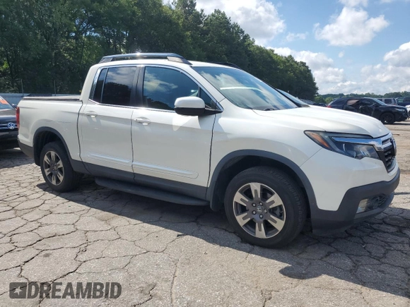 2017 Honda Ridgeline RTL with VIN 5FPYK3F5XHB016664, listed as a Copart auction lot 62394505 with 93,408 mi miles and Clean title. Bid and sale history available at DreamBid. Image 4.