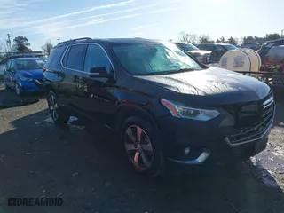 2019 Chevrolet Traverse LT Leather with VIN 1GNEVHKW3KJ230210, listed as a IAAI auction lot 41453033 with 98,416 mi miles. Bid and sale history available at carsss.com. Image 1.