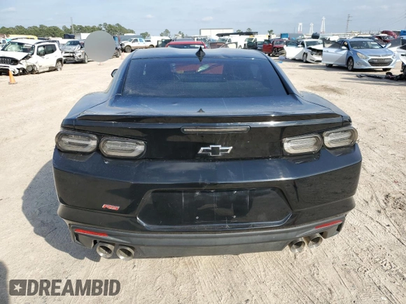 2019 Chevrolet Camaro 2LT with VIN 1G1FD1RS7K0152183, listed as a Copart auction lot 45925635 with 71,937 mi miles and Salvage Title. Bid and sale history available at carsss.com. Image 6.