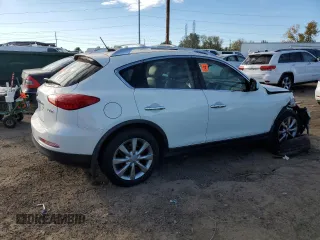 2008 Infiniti EX Journey with VIN JNKAJ09F38M357751, listed as a Copart auction lot 75230384 with Not Provided miles and Clean Title. Bid and sale history available at carsss.com. Image 3.