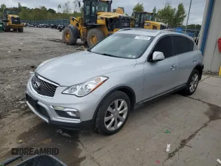 2016 Infiniti QX50 with VIN JN1BJ0RR0GM264199, listed as a Copart auction lot 71920204 with 93,493 mi miles and Salvage Title. Bid and sale history available at carsss.com. Image 1.