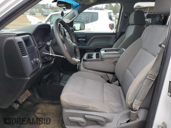 2014 Chevrolet Silverado 1500 Work Truck with VIN 1GCVKPEC1EZ282020, listed as a Copart auction lot 43467675 with 153,807 mi miles and Salvage Title. Bid and sale history available at DreamBid. Image 7.