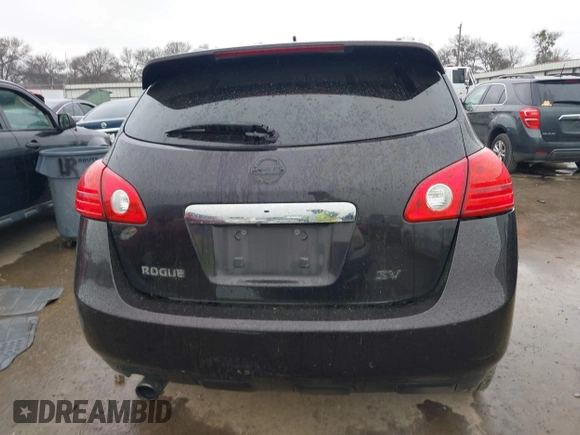 2013 Nissan Rogue S with VIN JN8AS5MT9DW030721, listed as a IAAI auction lot 41609857 with 143,024 mi miles. Bid and sale history available at carsss.com. Image 16.